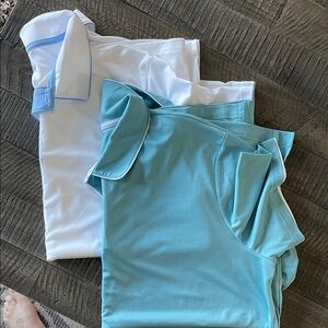 2 Mens XL 32 Degree Polo Shirts